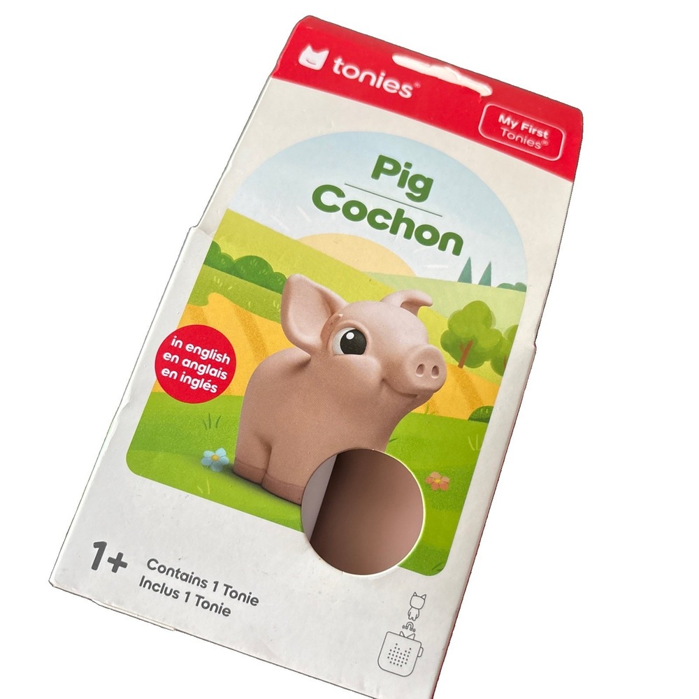 Tonies Pig My First Tonie Audio Character for Toniebox New Sealed